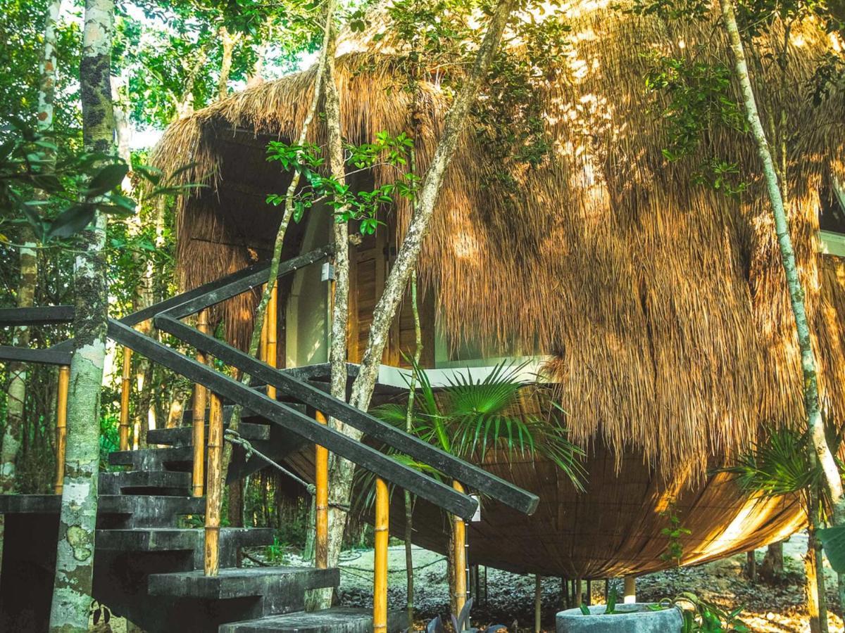 Casa Del Arbol At Villa Duendes Akumal Exterior photo